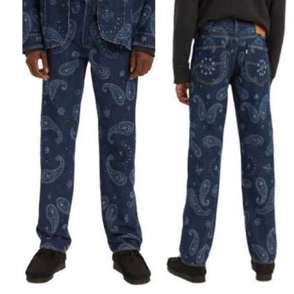 Levis Premium Lot 420 Snoop Dog Edition 501 Unreleased 30 x 32 Paisley Print - Picture 13 of 15